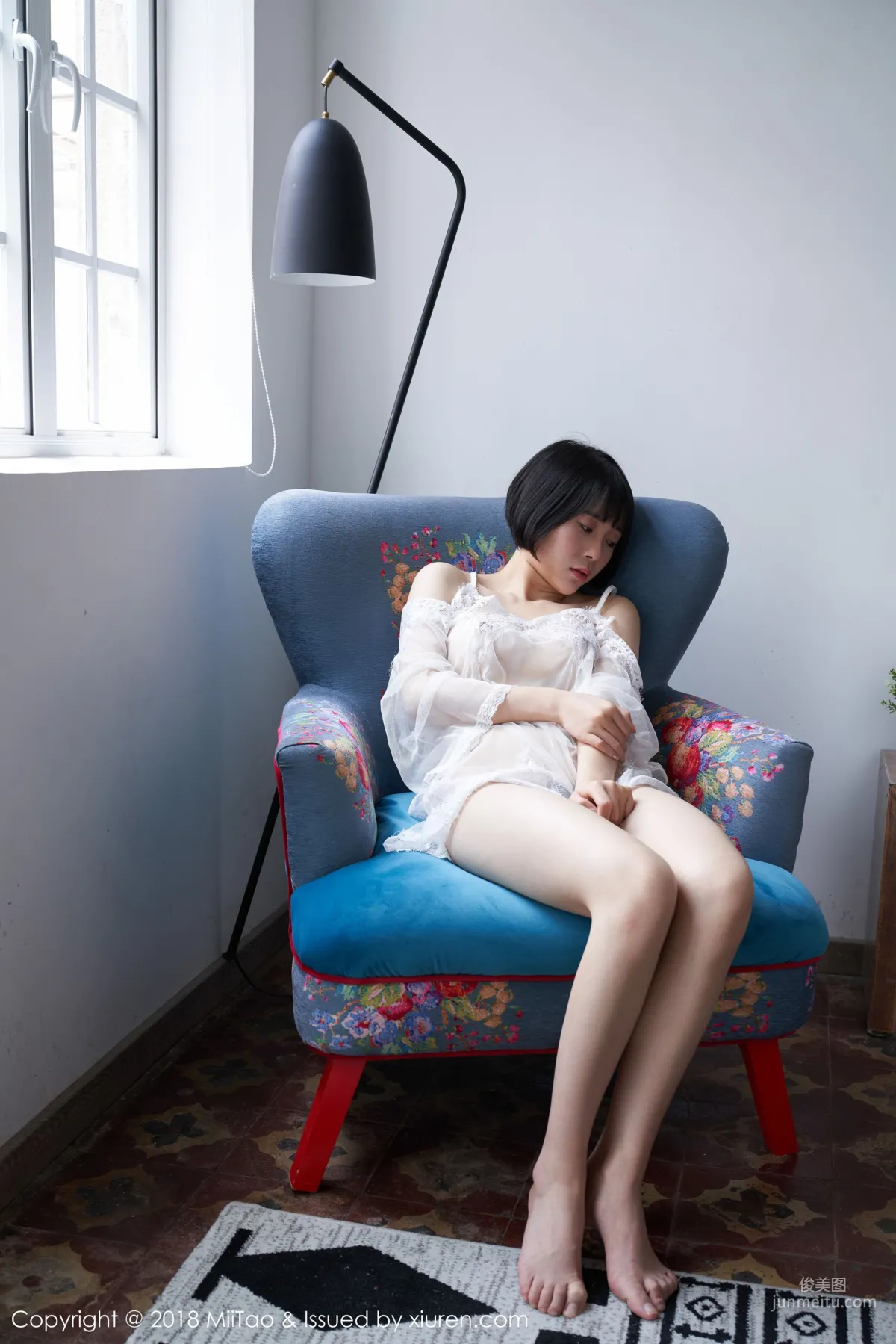 Munan Nan, Short-Haired Girl's Home Private Shoot [MiiTao] VOL.106 Photo Set photo 13