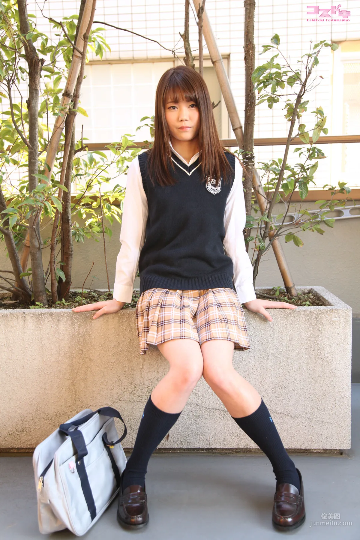[Cosdoki] Hikari Kobayashi 小林ひかり kobayashihikari_pic_seifuku1 寫真集 15
