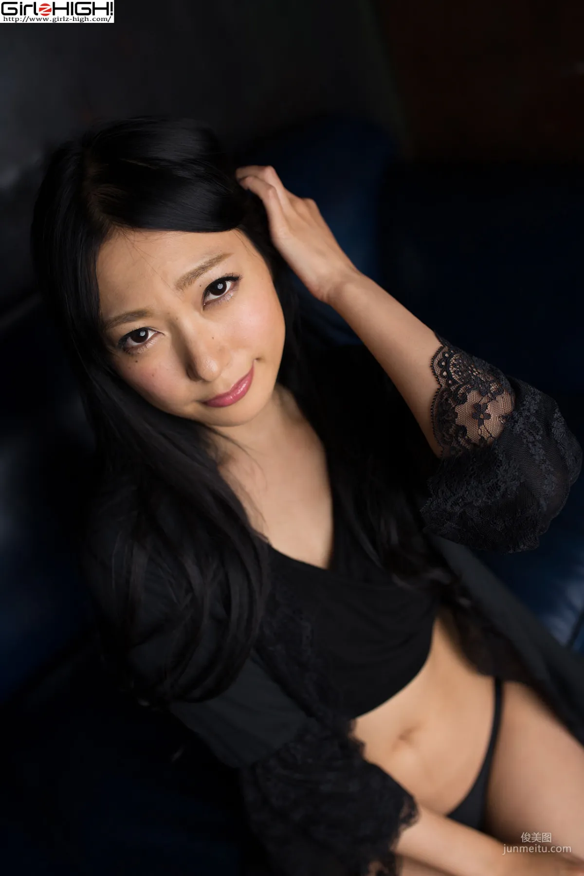 [Girlz-High] Ui Mita - Black Temptation bune_001_002 Photo Set photo 2