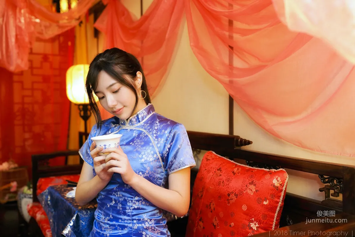[Taiwan Beauties] Chen Siying, Celebrating the New Spring Fashion Studio Shoot (Part 2) Photo Set photo 15