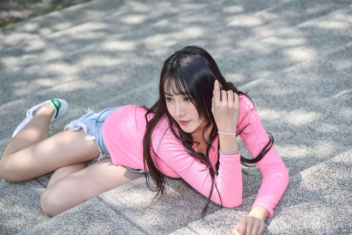 [Taiwan Beauties] Bi Bier Gome Fashion Denim Street Snap Photo Set photo 137
