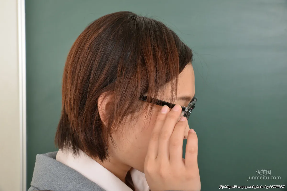 [LOVEPOP] Mako Mizutani, Glasses Junior Girl Photoset 06 Photo Set photo 14