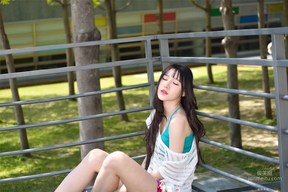 [Taiwan Beauties] Bi Bier, National Beauty. Fashion Fresh Outdoor Shoot Photo Set photo 63