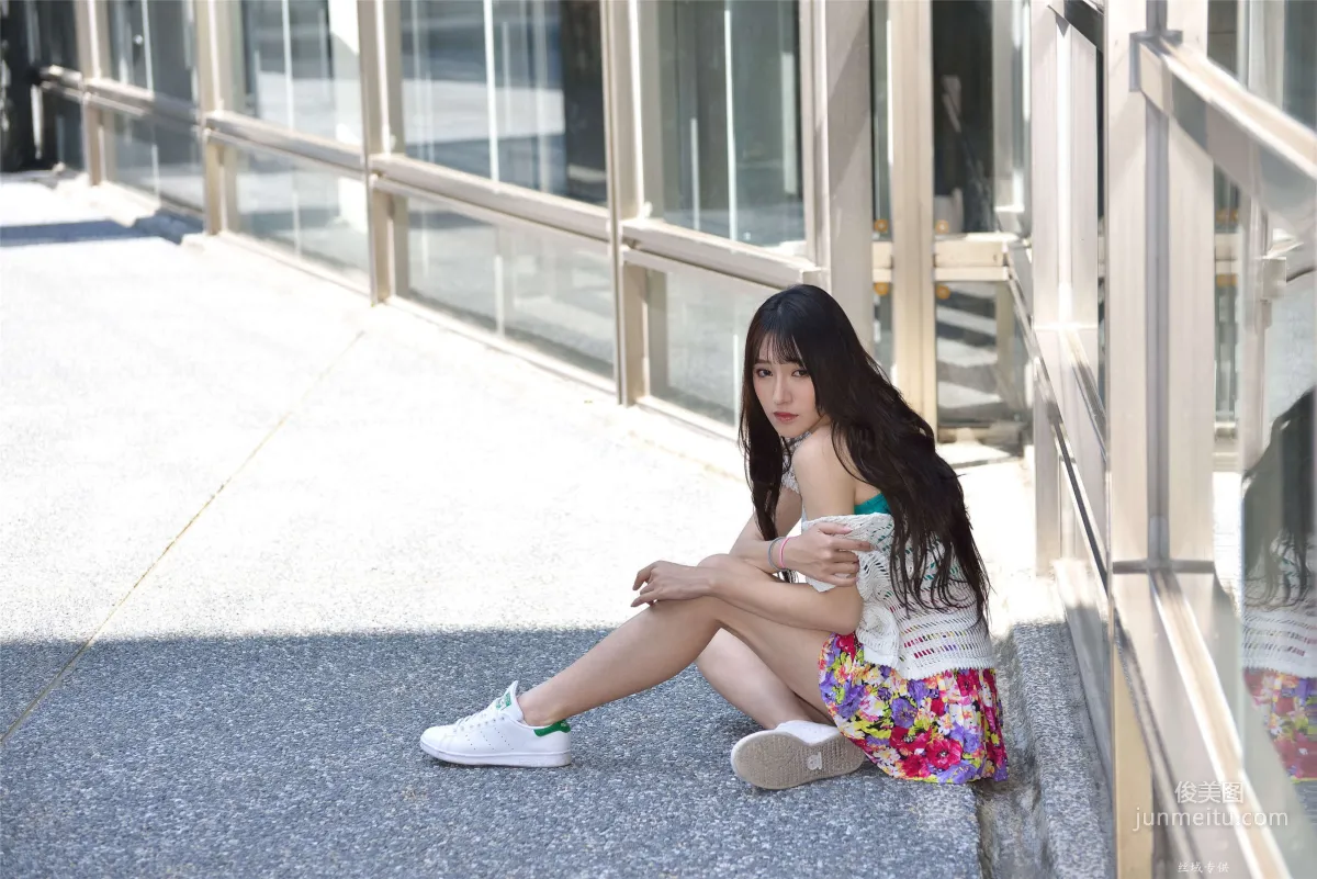 [Taiwan Beauties] Bi Bier, National Beauty. Fashion Fresh Outdoor Shoot Photo Set photo 99