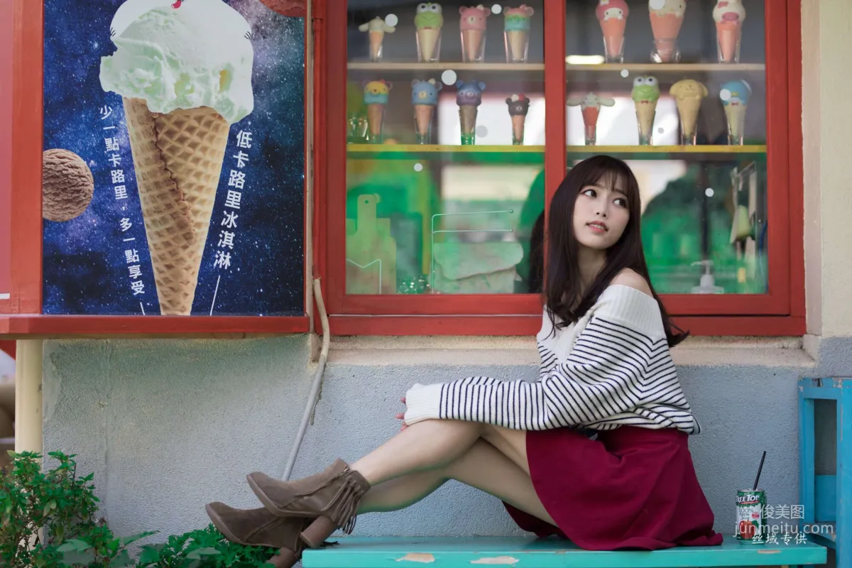 [Taiwan Beauties] Yi Yi - Shenji New Village Fresh and Light Outdoor Shoot Photo Set photo 32