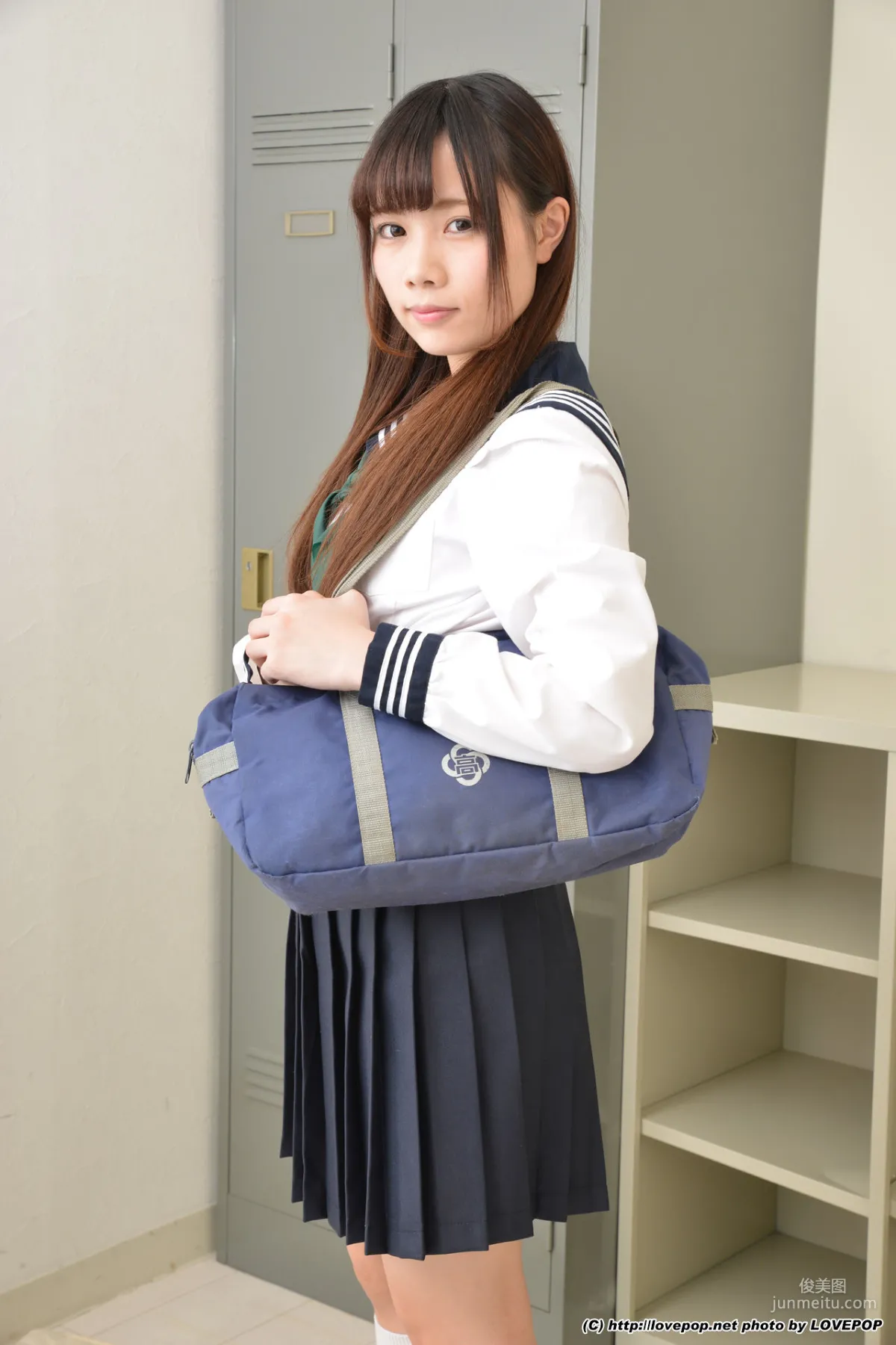 [LovePop] Kurumi Mizuki, Sailor Uniform Junior Girl Photoset 05 Photo Set photo 20