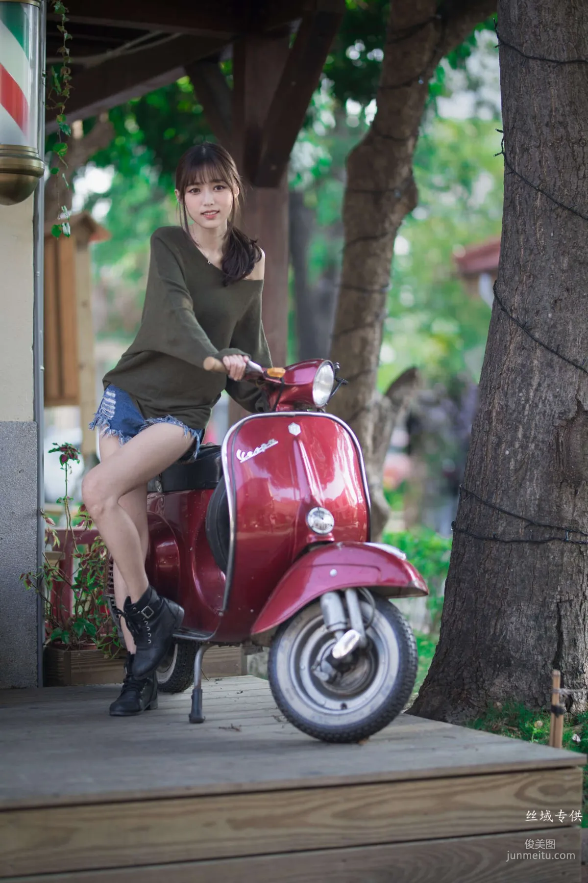 [Taiwan Beauties] Yi Yi - Shenji New Village Fresh and Light Outdoor Shoot Photo Set photo 66