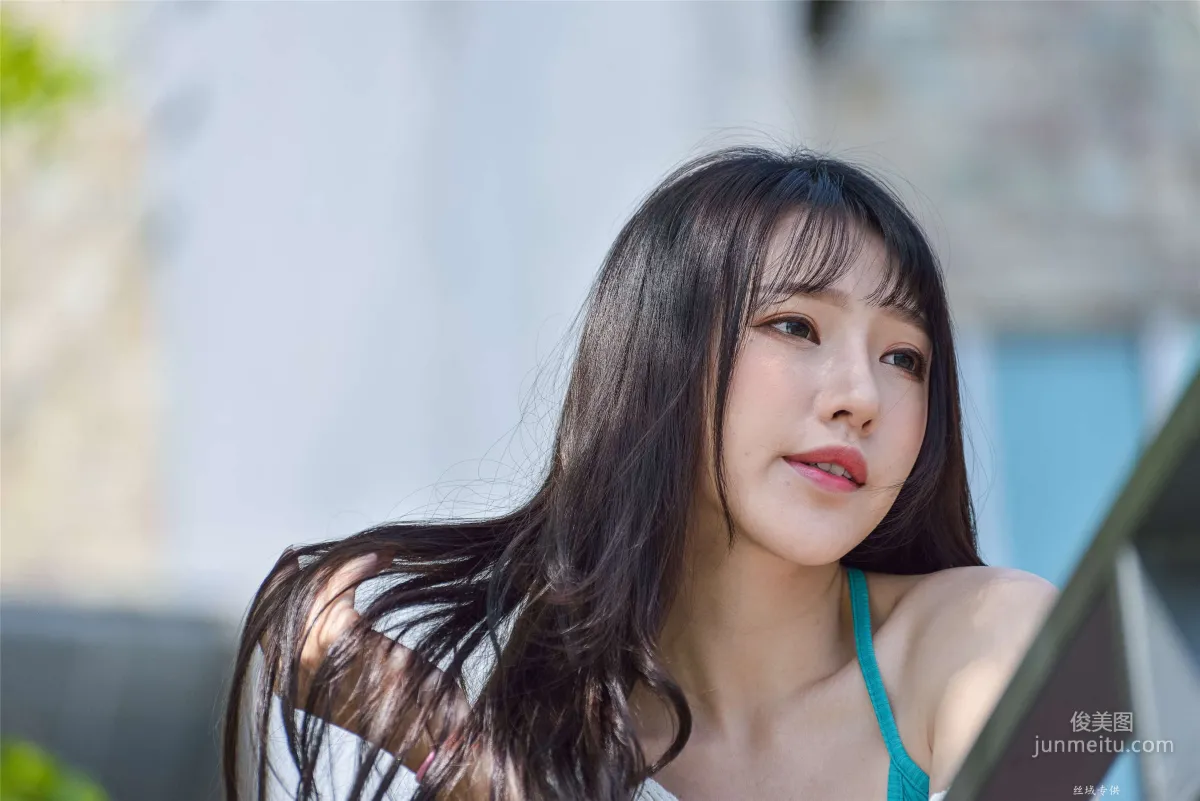 [Taiwan Beauties] Bi Bier, National Beauty. Fashion Fresh Outdoor Shoot Photo Set photo 28