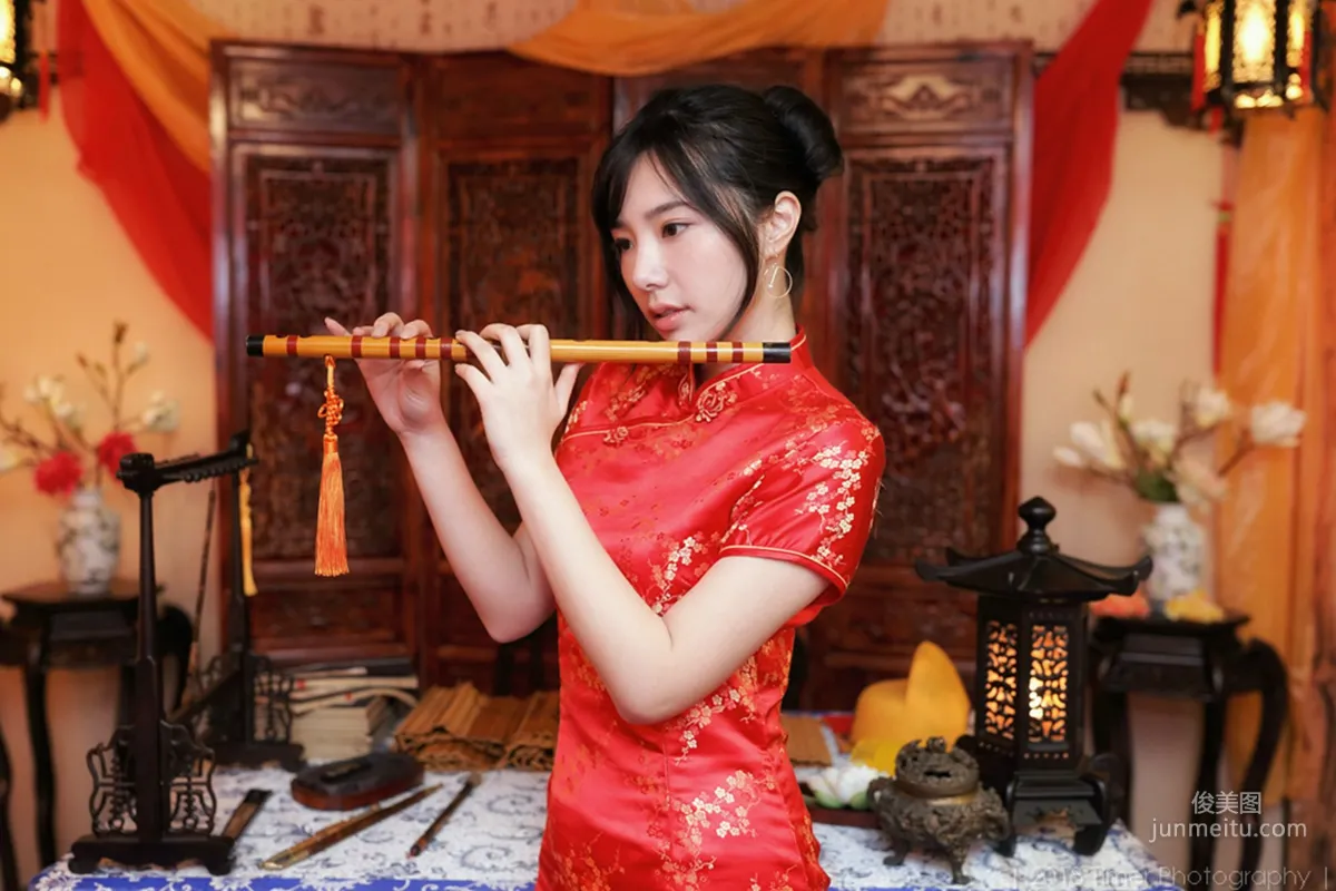 [Taiwan Beauties] Zora Chen Siying, New Year Fashion Studio Shoot (Part 1) Photo Set photo 65