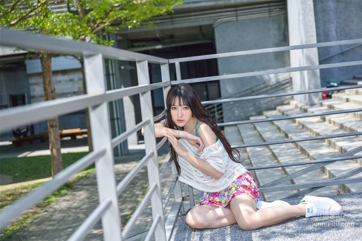 [Taiwan Beauties] Bi Bier, National Beauty. Fashion Fresh Outdoor Shoot Photo Set photo 37