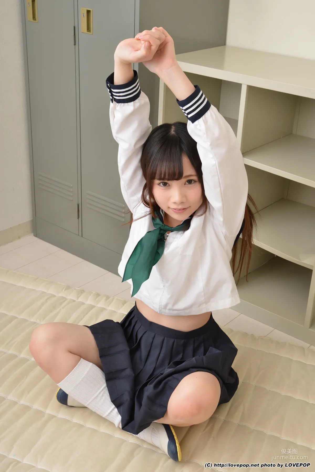 [LovePop] Kurumi Mizuki, Sailor Uniform Junior Girl Photoset 05 Photo Set photo 75