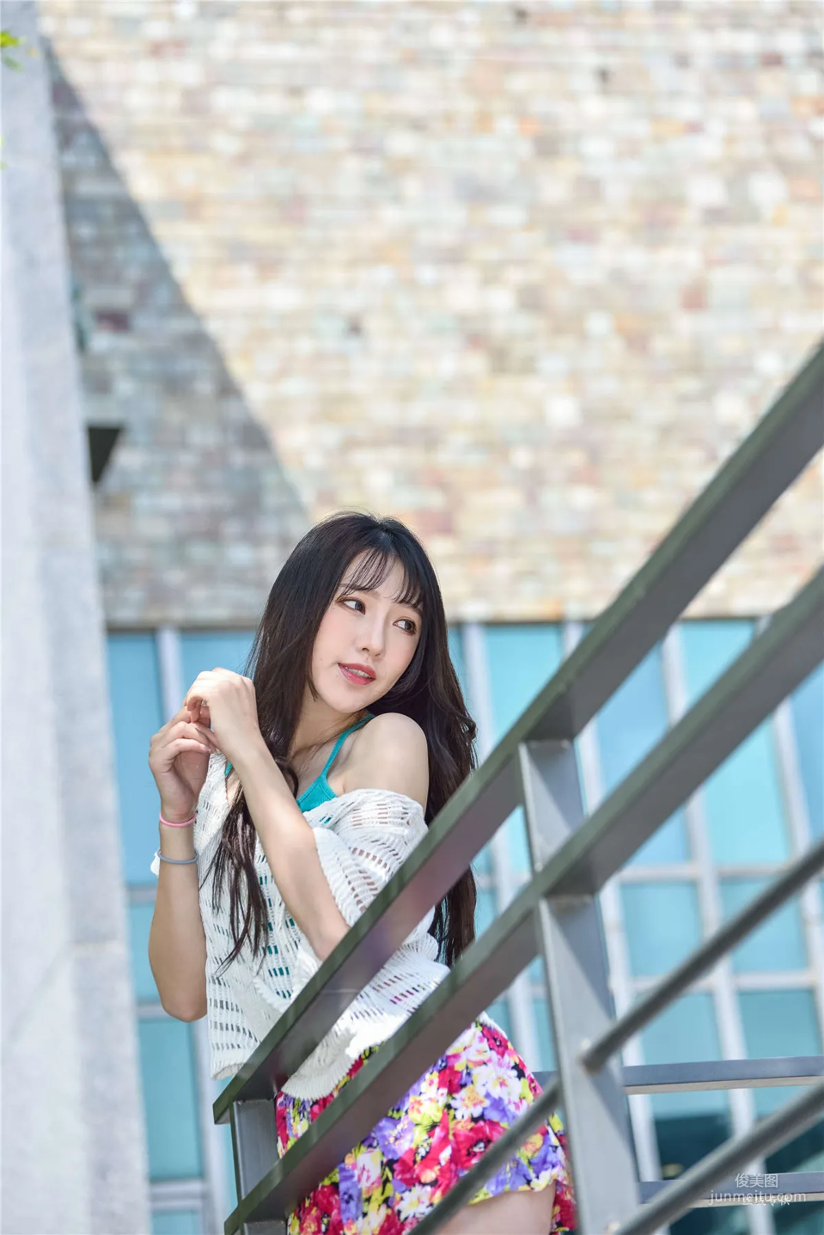 [Taiwan Beauties] Bi Bier, National Beauty. Fashion Fresh Outdoor Shoot Photo Set photo 20