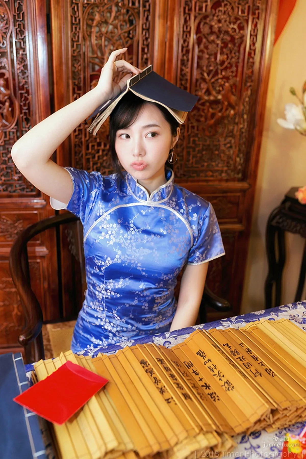 [Taiwan Beauties] Chen Siying, Celebrating the New Spring Fashion Studio Shoot (Part 2) Photo Set photo 59
