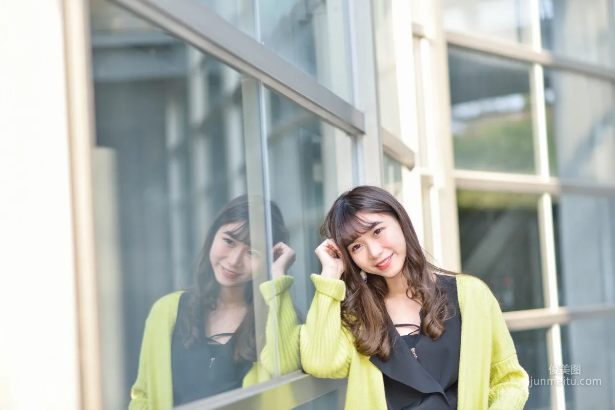 [Taiwan Beauties] Ti Ti National Taiwan Museum of Fine Arts. Fashion Black Stockings Street Snap Photo Set photo 69