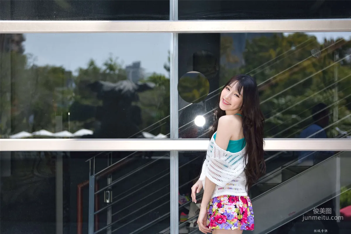 [Taiwan Beauties] Bi Bier, National Beauty. Fashion Fresh Outdoor Shoot Photo Set photo 85