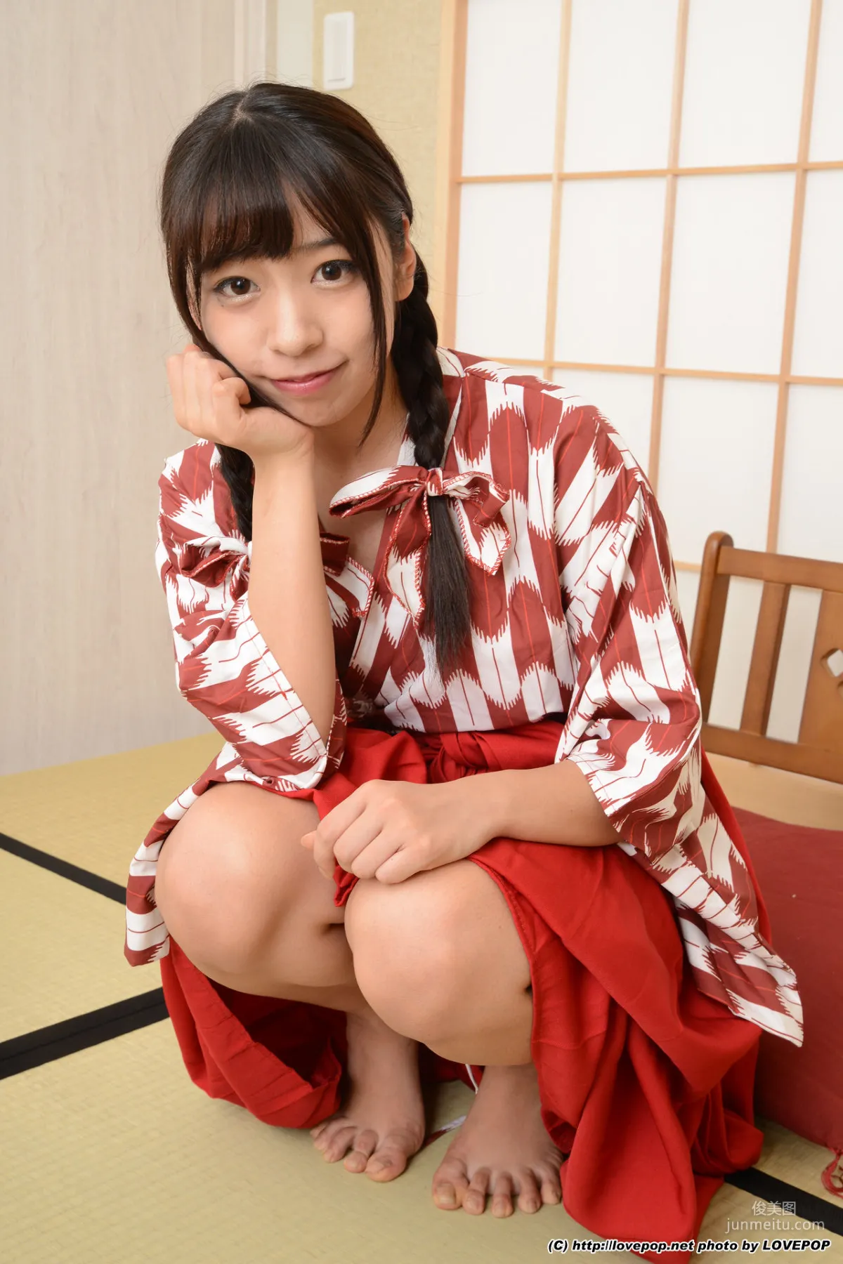 [LOVEPOP] 咲坂花戀 - 古典和服少女 Photoset 04 寫真集 18