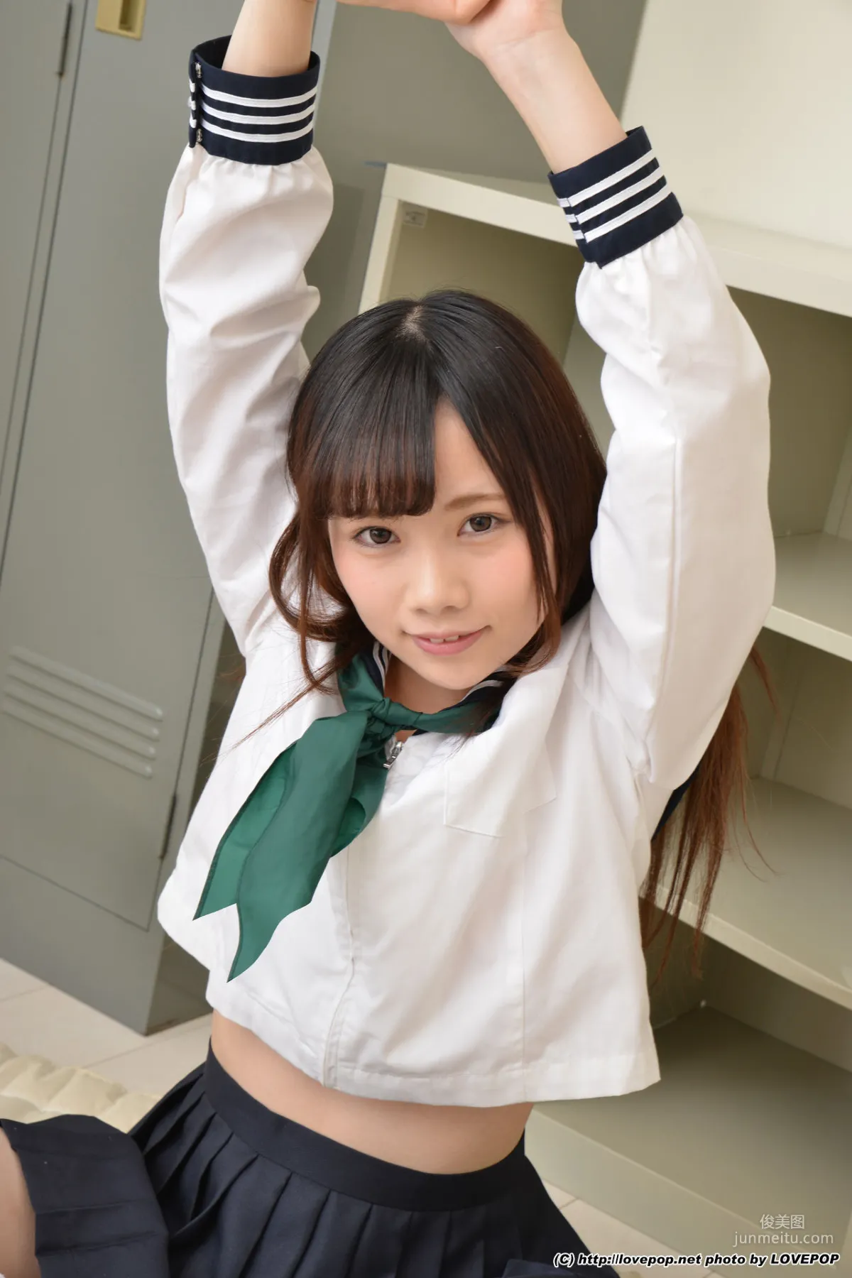 [LovePop] Kurumi Mizuki, Sailor Uniform Junior Girl Photoset 05 Photo Set photo 76
