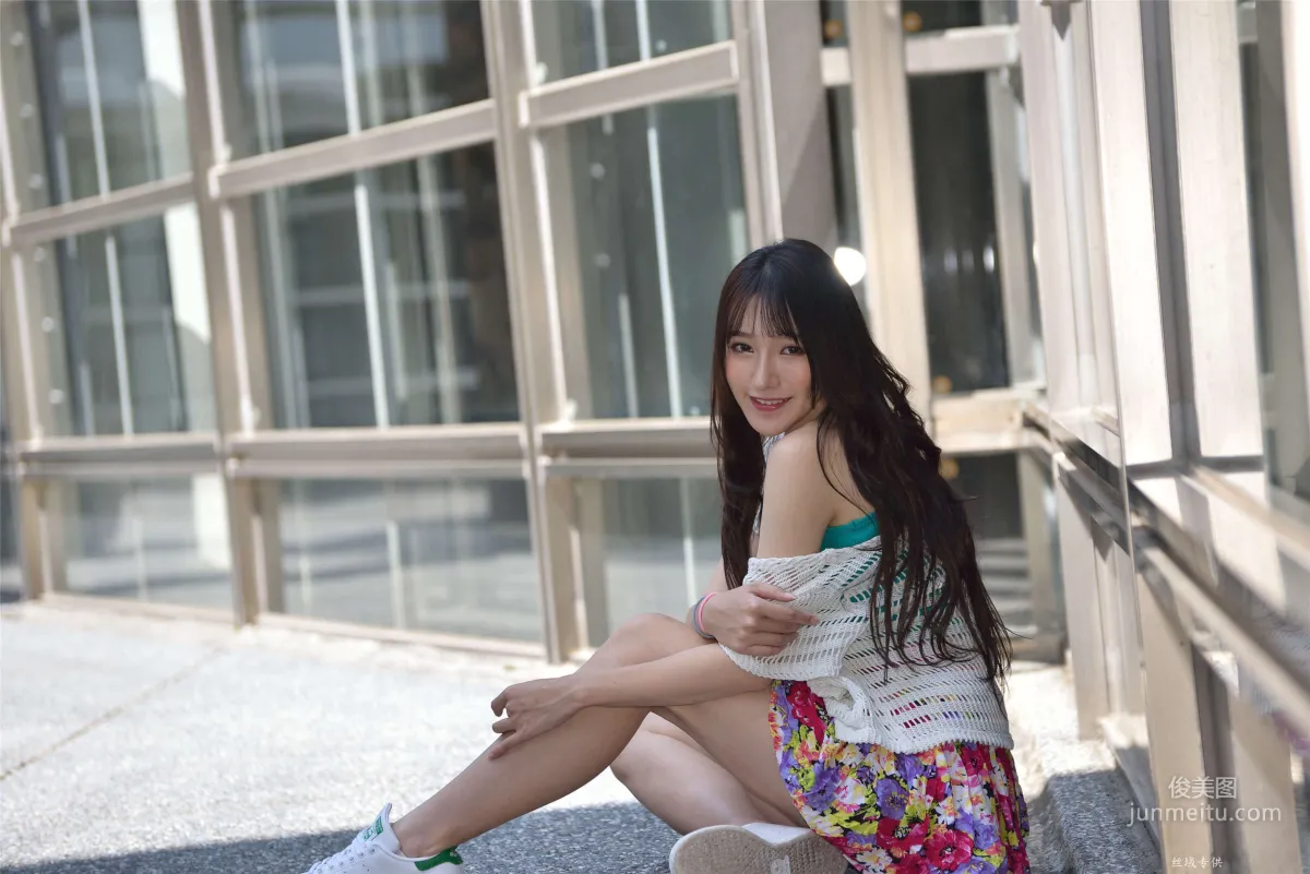 [Taiwan Beauties] Bi Bier, National Beauty. Fashion Fresh Outdoor Shoot Photo Set photo 101