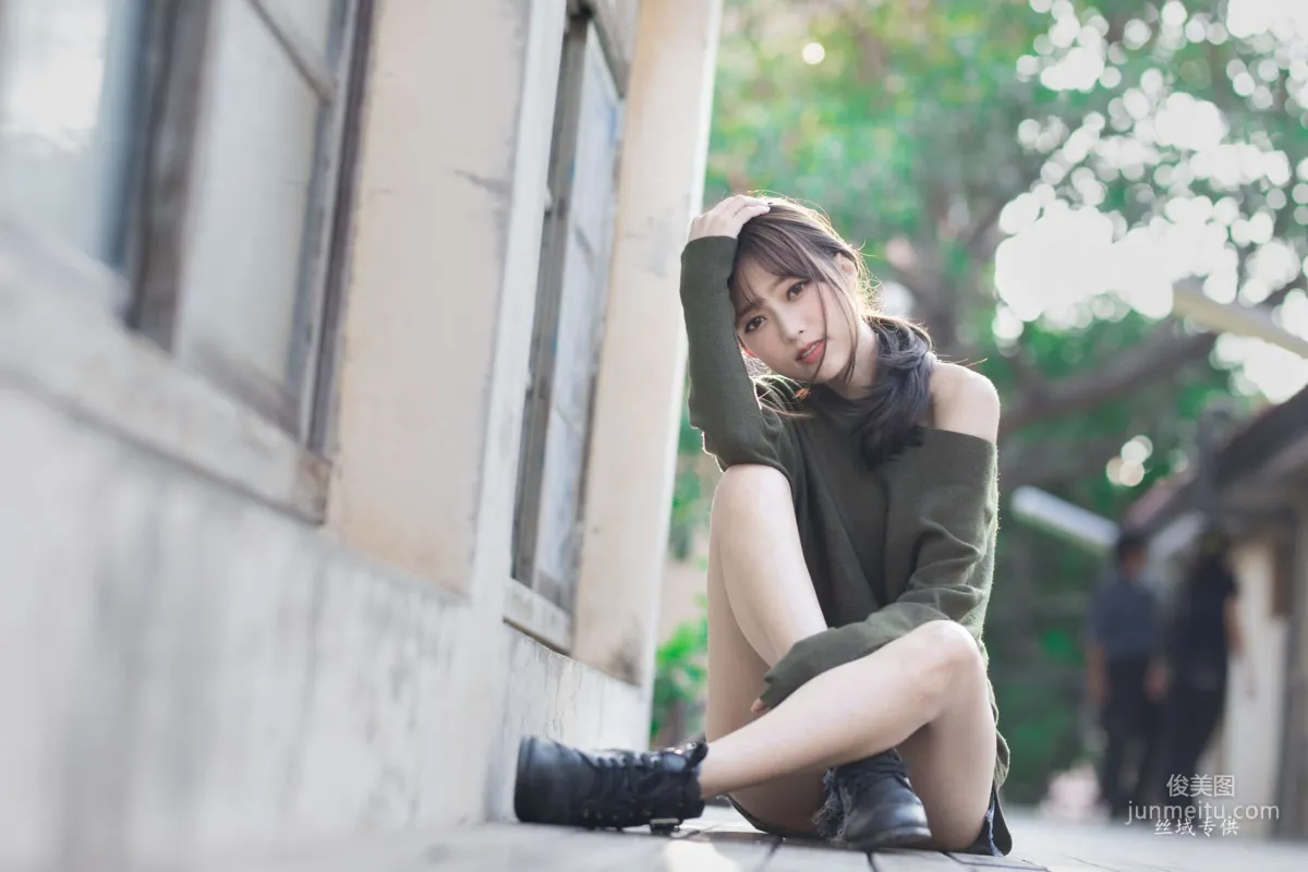 [Taiwan Beauties] Yi Yi - Shenji New Village Fresh and Light Outdoor Shoot Photo Set photo 84
