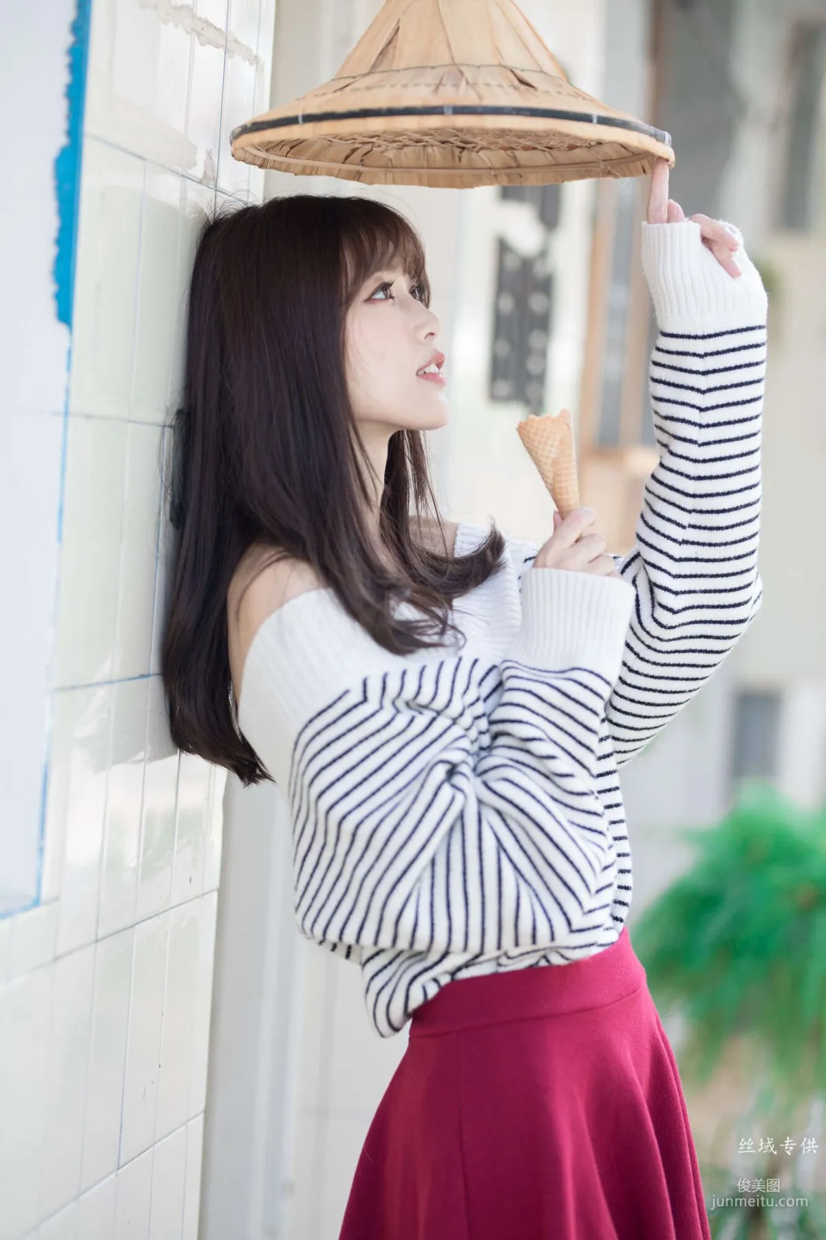 [Taiwan Beauties] Yi Yi - Shenji New Village Fresh and Light Outdoor Shoot Photo Set photo 47
