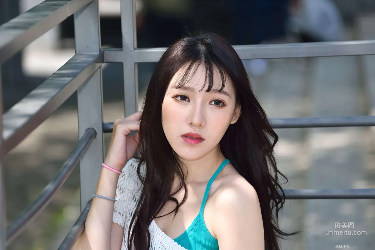 [Taiwan Beauties] Bi Bier, National Beauty. Fashion Fresh Outdoor Shoot Photo Set photo 56