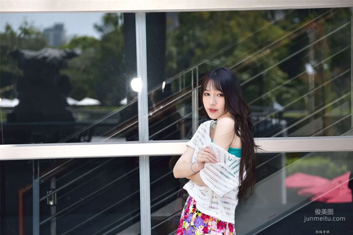 [Taiwan Beauties] Bi Bier, National Beauty. Fashion Fresh Outdoor Shoot Photo Set photo 84