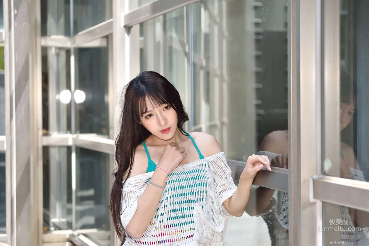 [Taiwan Beauties] Bi Bier, National Beauty. Fashion Fresh Outdoor Shoot Photo Set photo 79
