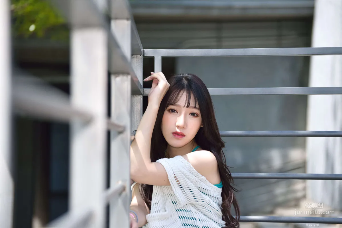 [Taiwan Beauties] Bi Bier, National Beauty. Fashion Fresh Outdoor Shoot Photo Set photo 57