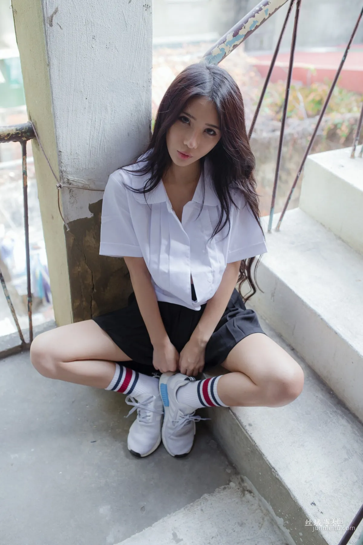[台灣正妹] 沈綺綺《水手服內衣外拍》 寫真集 26
