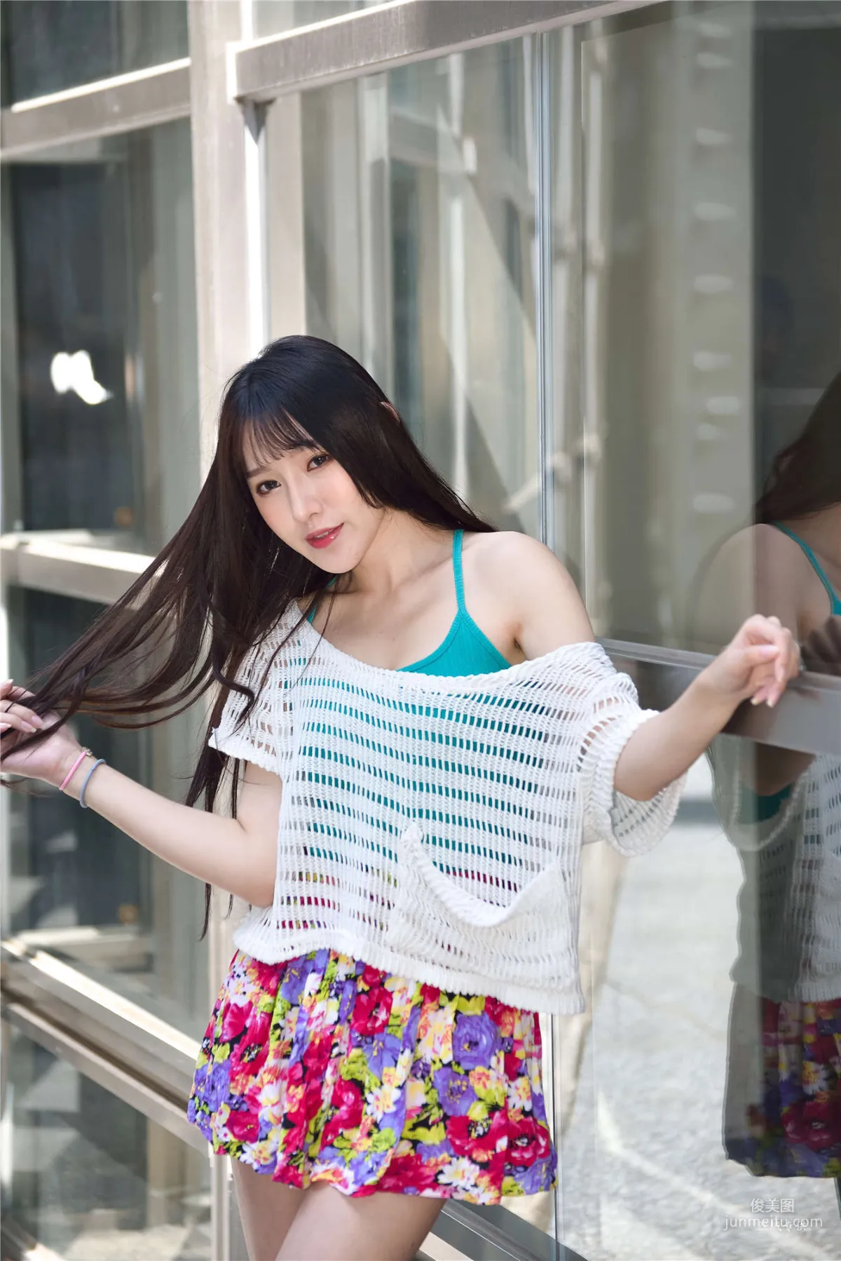 [Taiwan Beauties] Bi Bier, National Beauty. Fashion Fresh Outdoor Shoot Photo Set photo 91