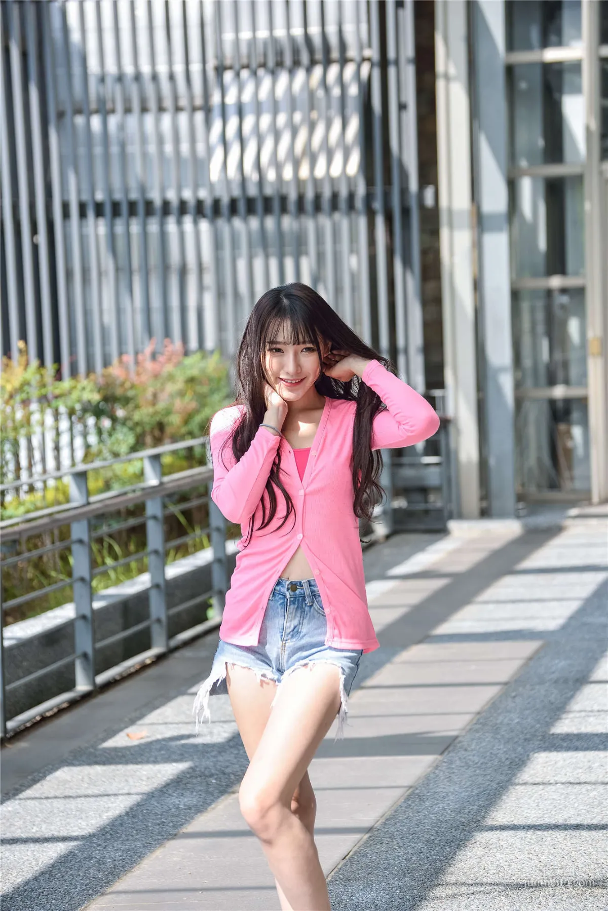 [Taiwan Beauties] Bi Bier Gome Fashion Denim Street Snap Photo Set photo 13