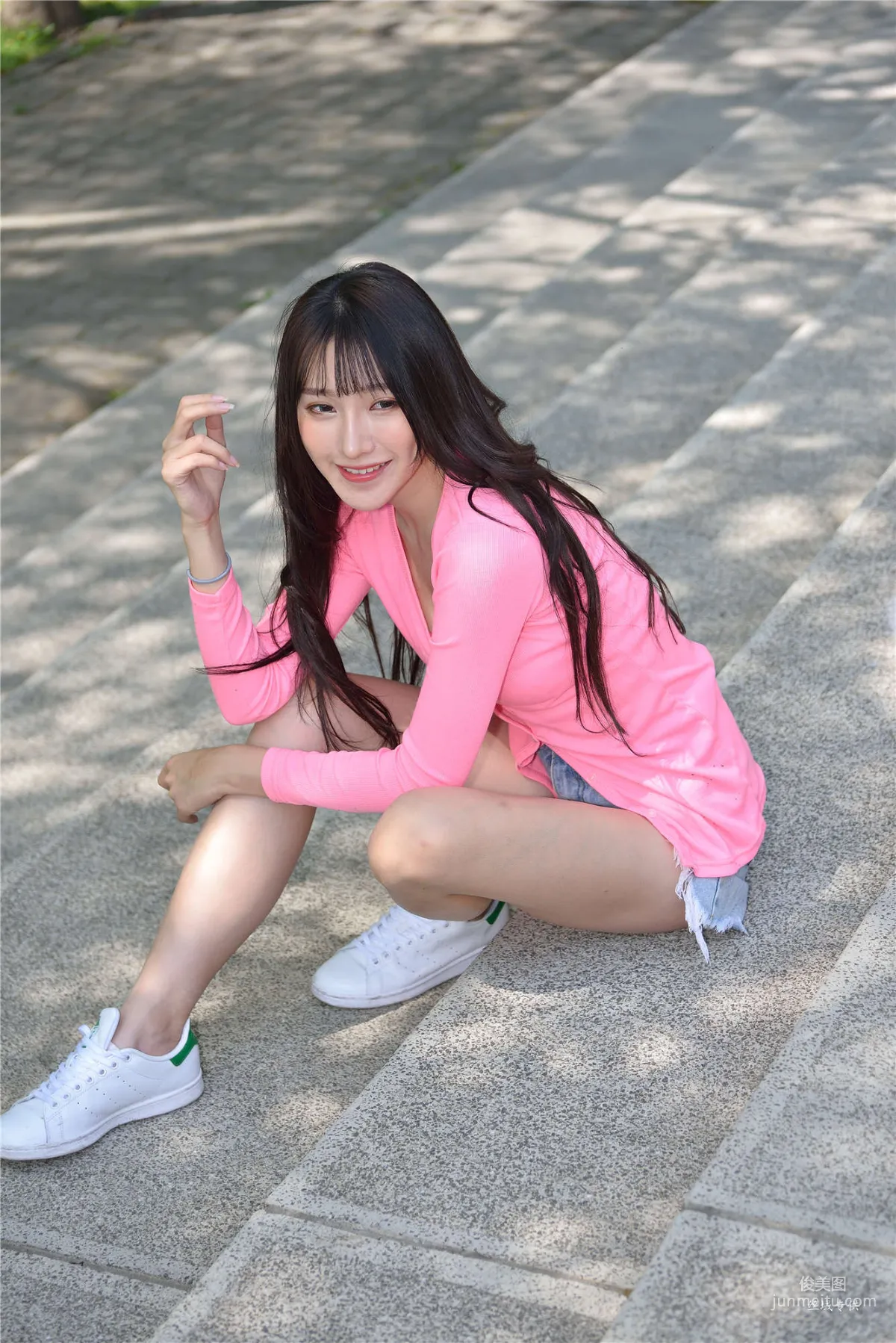 [Taiwan Beauties] Bi Bier Gome Fashion Denim Street Snap Photo Set photo 104