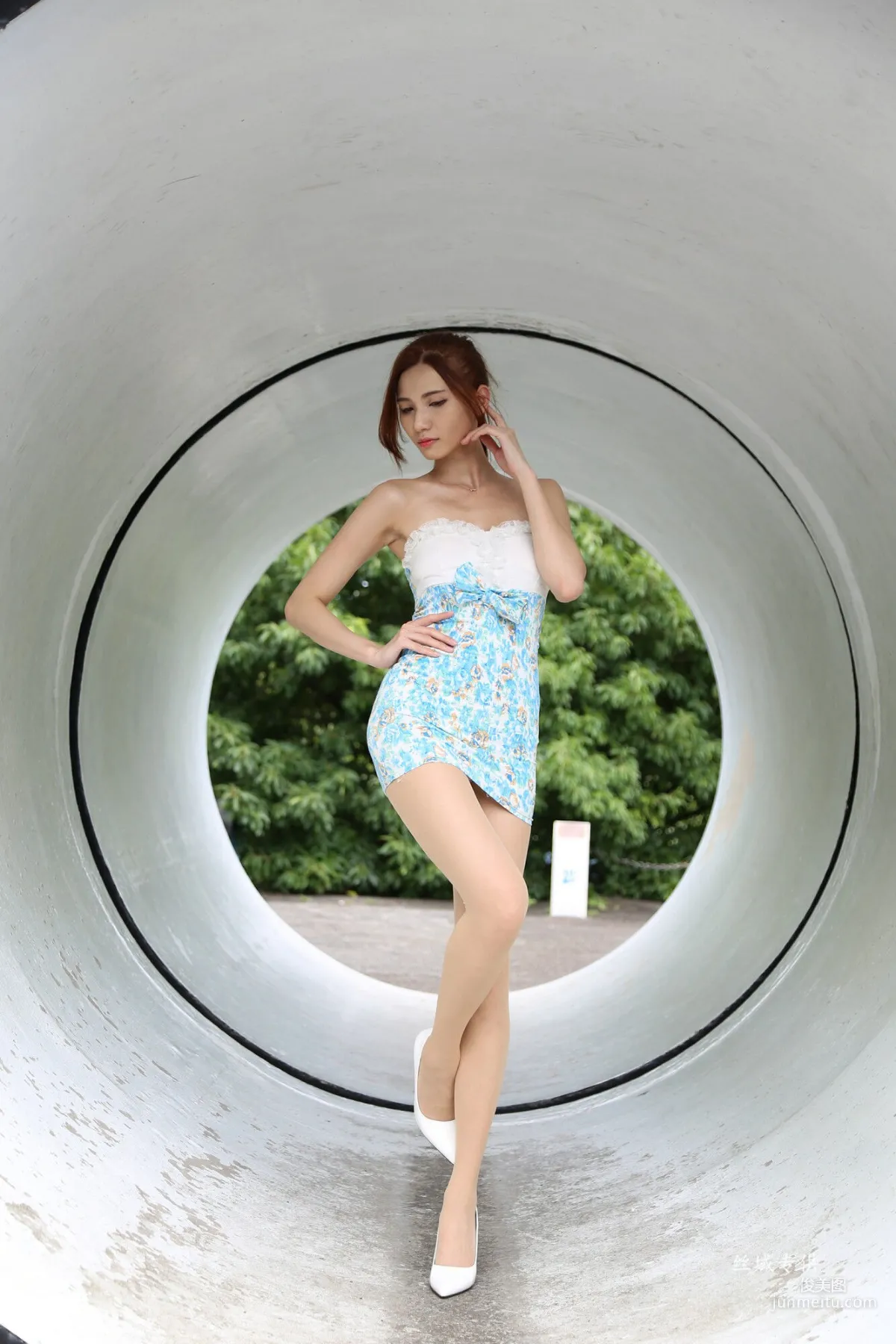 [Taiwan Beauties] Candice Cai Yixin - Pencil Skirt Outdoor Shoot Photo Set photo 69