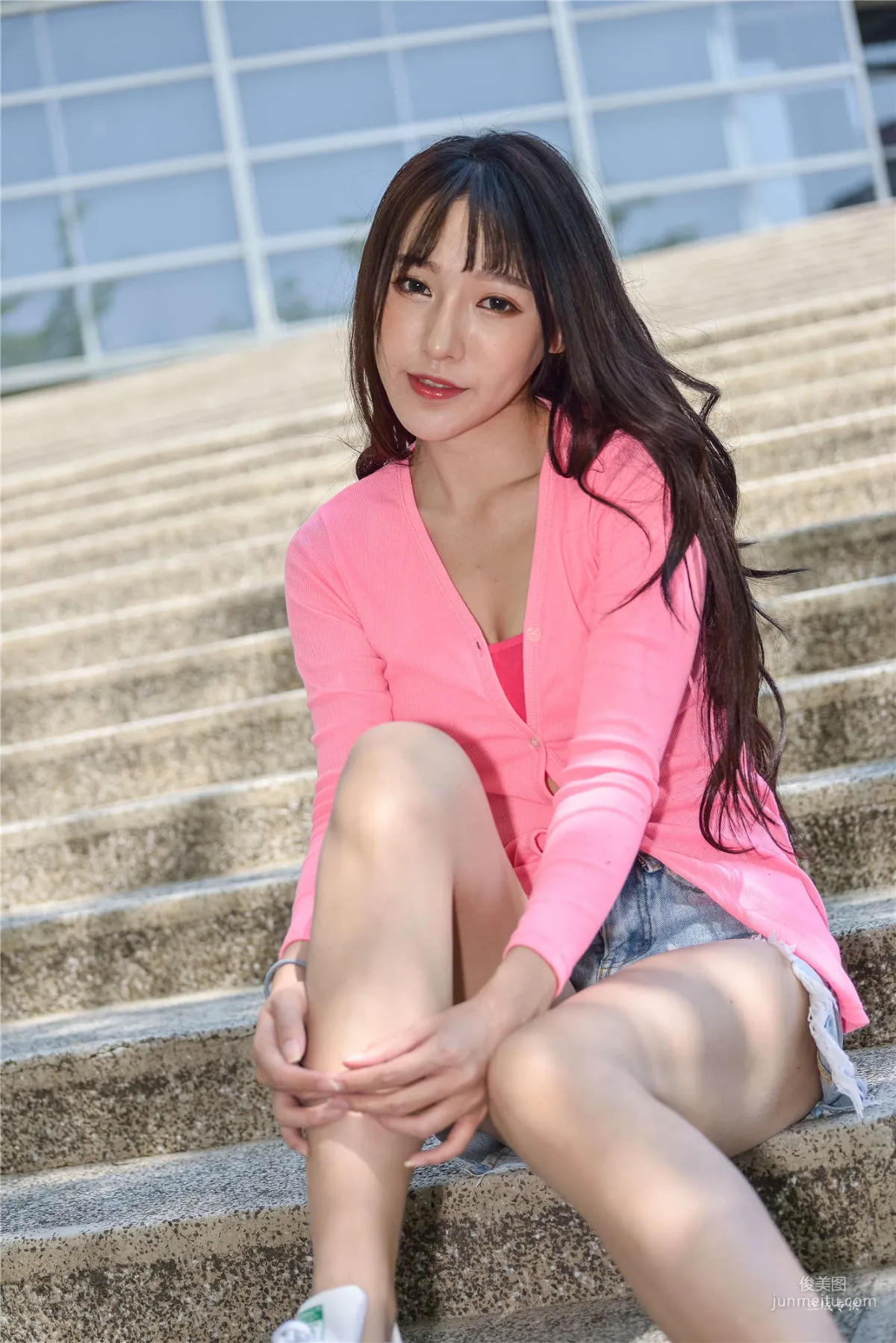 [Taiwan Beauties] Bi Bier Gome Fashion Denim Street Snap Photo Set photo 120
