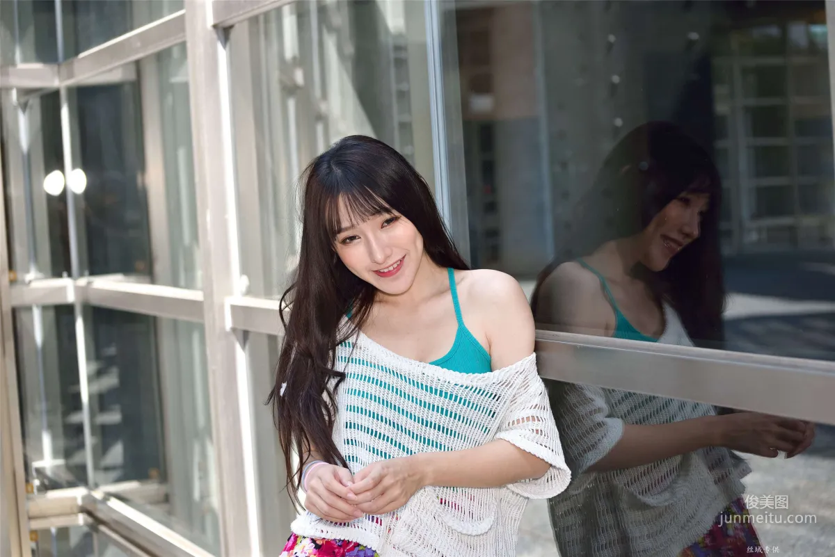 [Taiwan Beauties] Bi Bier, National Beauty. Fashion Fresh Outdoor Shoot Photo Set photo 87