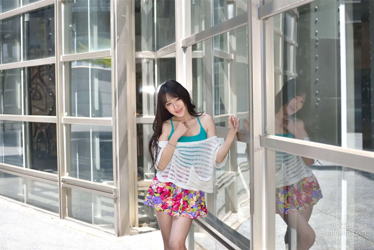 [Taiwan Beauties] Bi Bier, National Beauty. Fashion Fresh Outdoor Shoot Photo Set photo 82