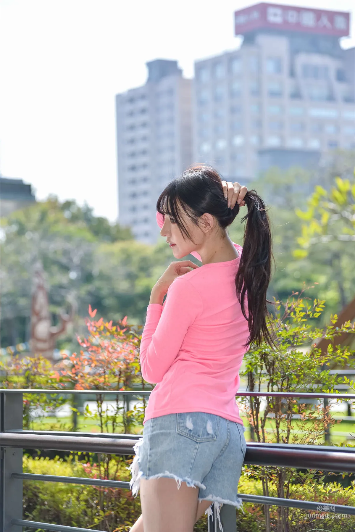 [Taiwan Beauties] Bi Bier Gome Fashion Denim Street Snap Photo Set photo 76