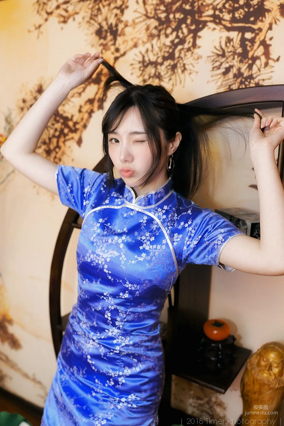 [Taiwan Beauties] Chen Siying, Celebrating the New Spring Fashion Studio Shoot (Part 2) Photo Set photo 103