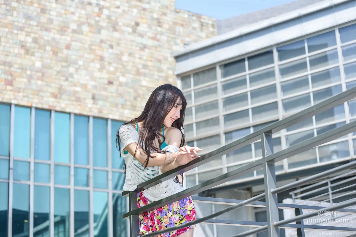 [Taiwan Beauties] Bi Bier, National Beauty. Fashion Fresh Outdoor Shoot Photo Set photo 17