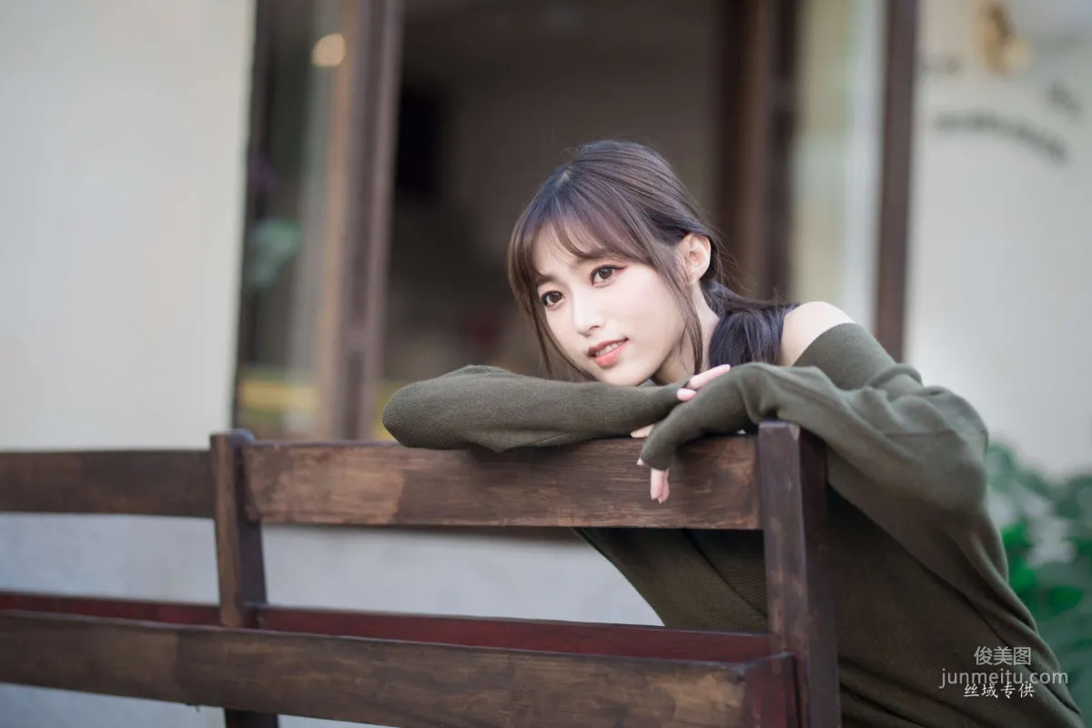 [Taiwan Beauties] Yi Yi - Shenji New Village Fresh and Light Outdoor Shoot Photo Set photo 62