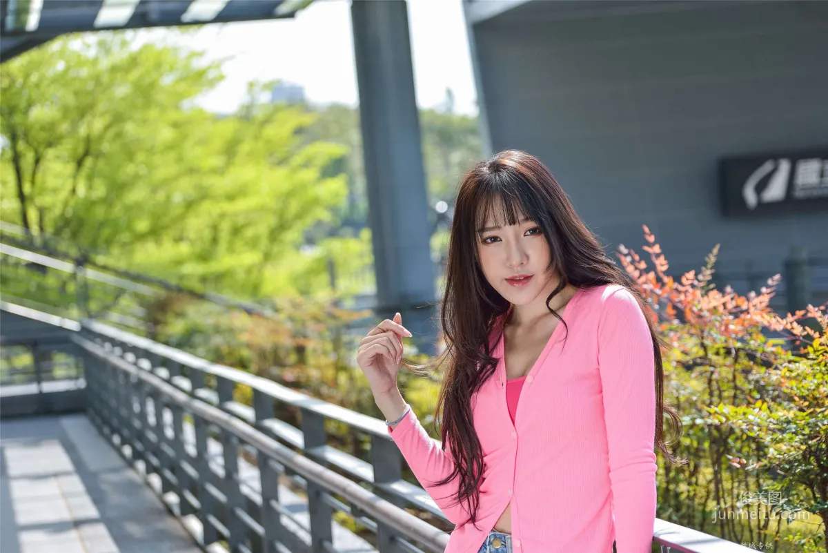 [Taiwan Beauties] Bi Bier Gome Fashion Denim Street Snap Photo Set photo 26