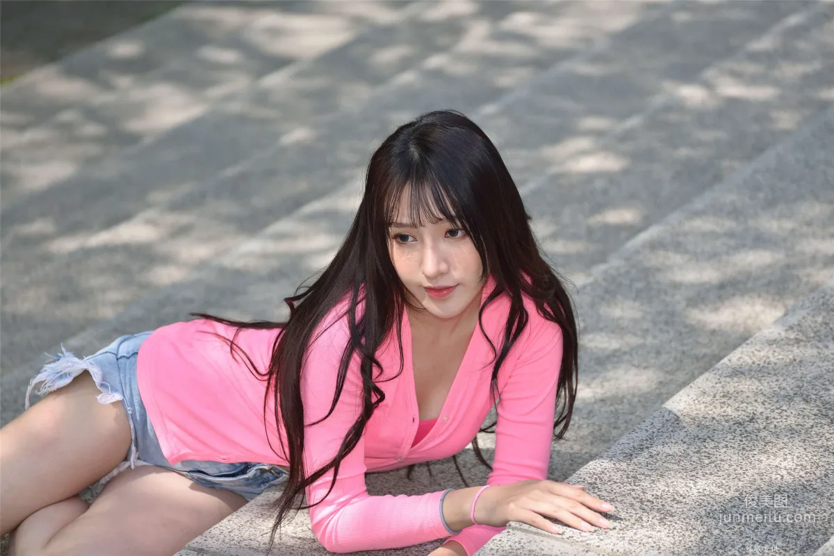 [Taiwan Beauties] Bi Bier Gome Fashion Denim Street Snap Photo Set photo 135