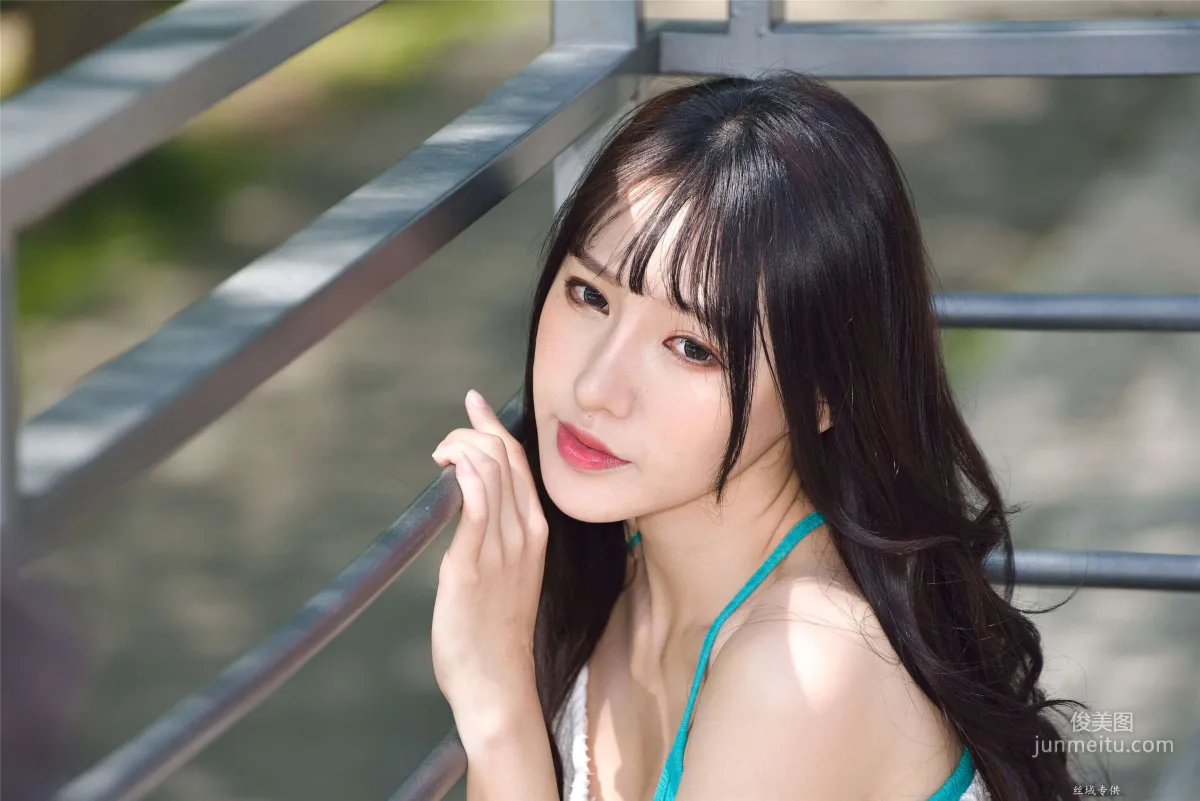 [Taiwan Beauties] Bi Bier, National Beauty. Fashion Fresh Outdoor Shoot Photo Set photo 55