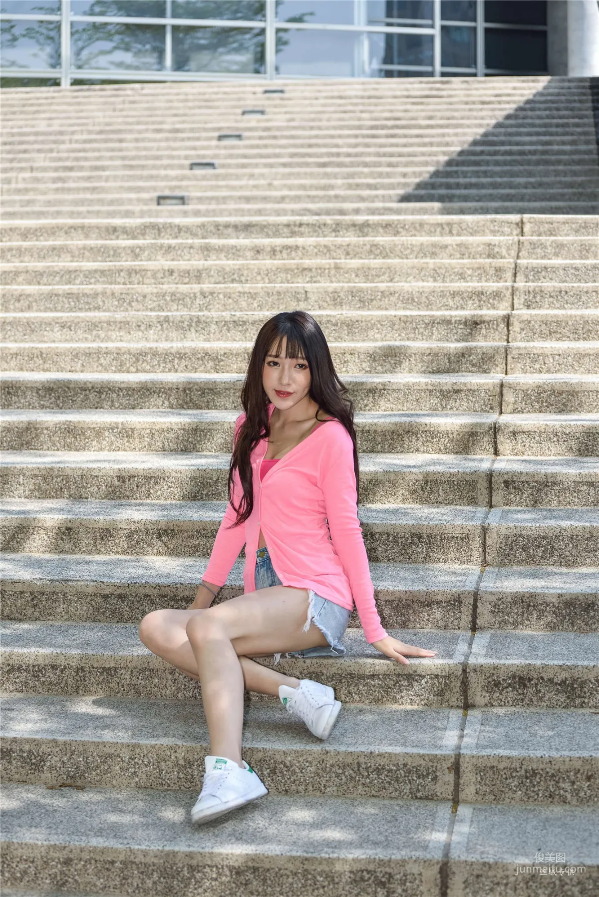 [Taiwan Beauties] Bi Bier Gome Fashion Denim Street Snap Photo Set photo 80