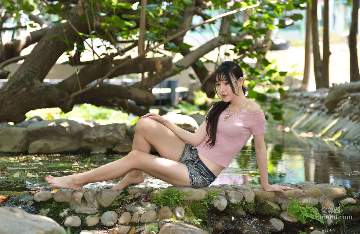 [Taiwan Beauties] Bi Bier "Gome. Fashion" Hot Pants Street Snap Photo Set photo 43