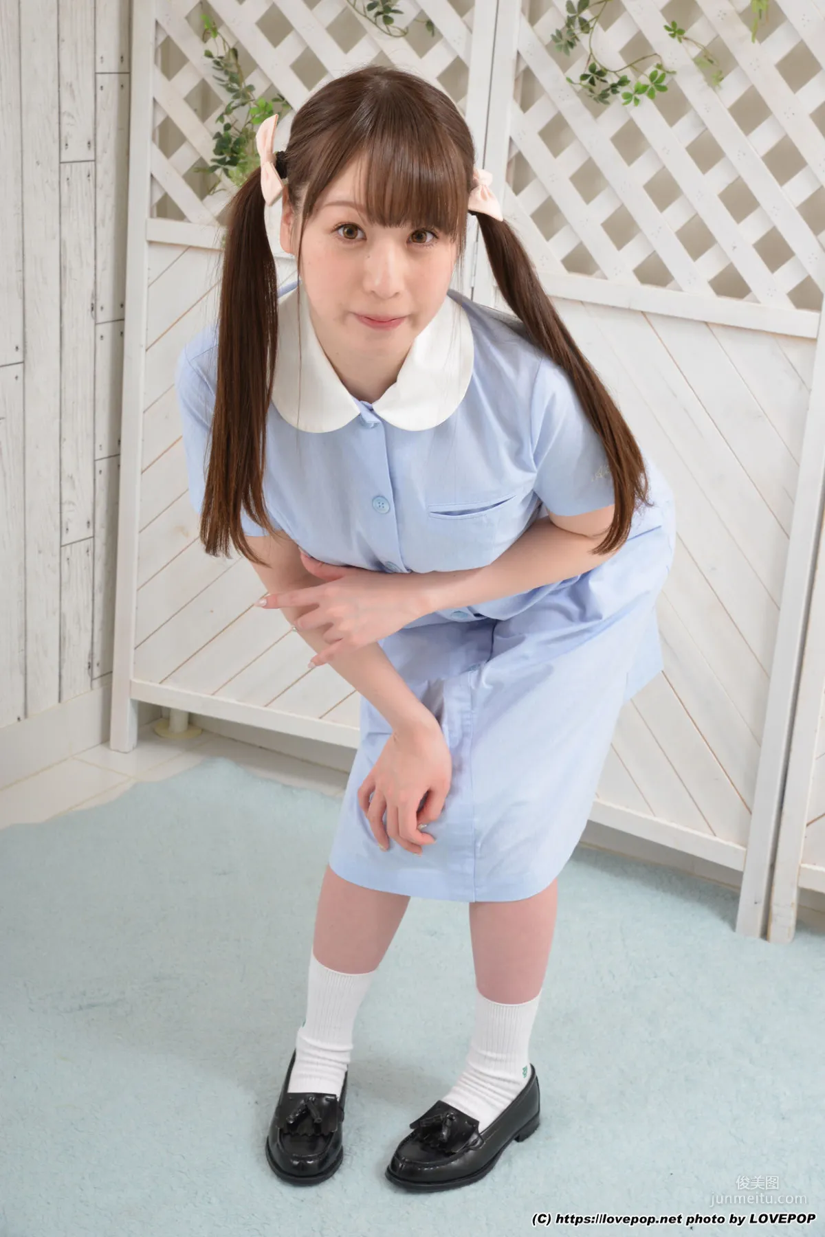 [LovePop] Ruka Kanna - Twin Tails Uniform Photoset 04 Photo Set photo 16