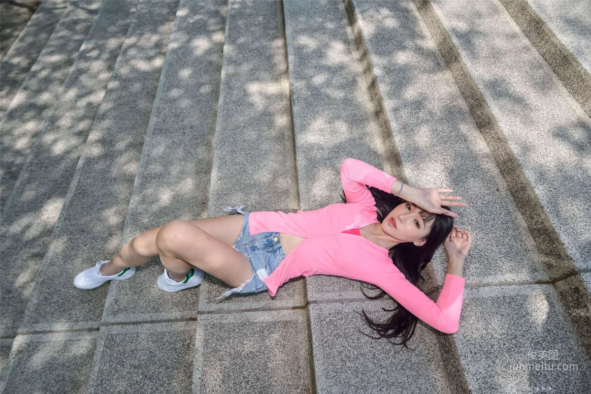 [Taiwan Beauties] Bi Bier Gome Fashion Denim Street Snap Photo Set photo 110