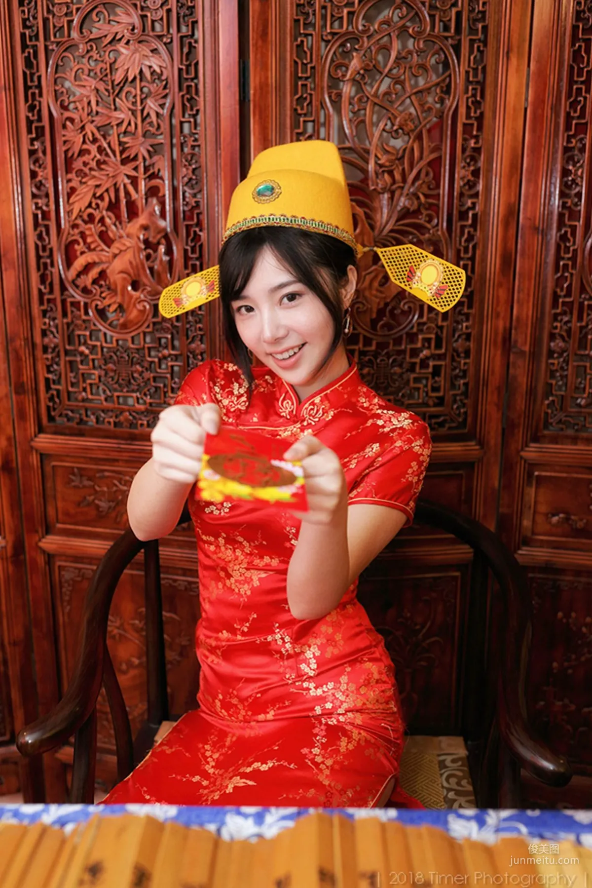 [Taiwan Beauties] Zora Chen Siying, New Year Fashion Studio Shoot (Part 1) Photo Set photo 54