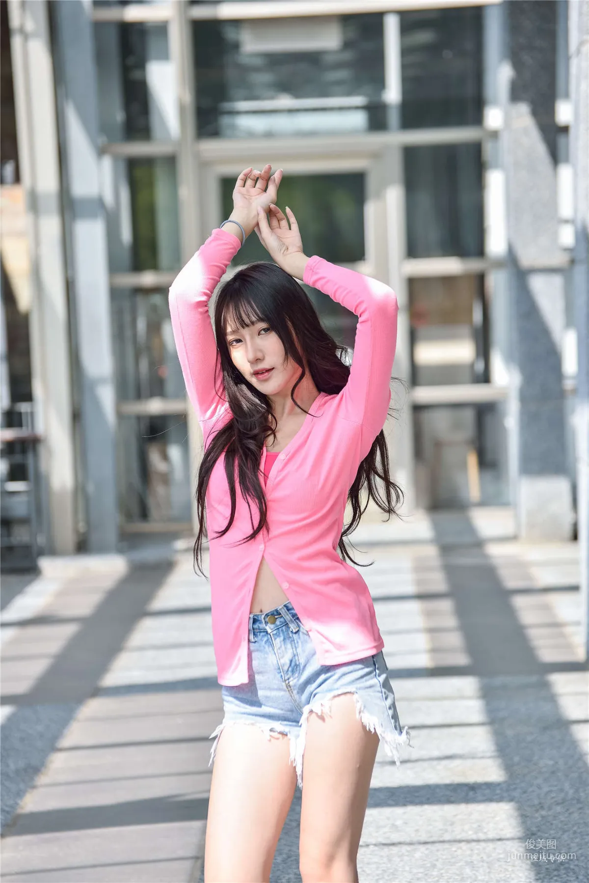 [Taiwan Beauties] Bi Bier Gome Fashion Denim Street Snap Photo Set photo 16