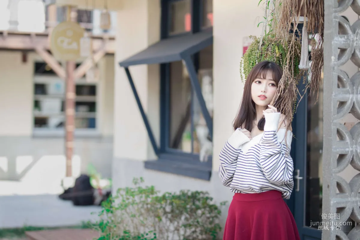 [Taiwan Beauties] Yi Yi - Shenji New Village Fresh and Light Outdoor Shoot Photo Set photo 8